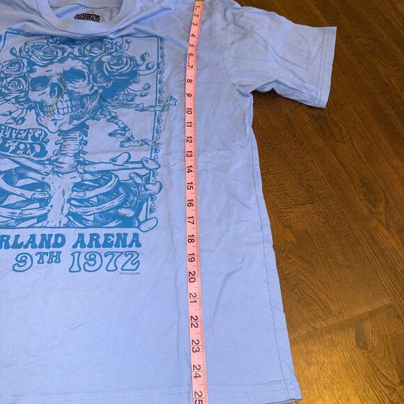 Grateful Dead Winterland Arena 1972 Skeleton Roses Graphic Tee Men’s S - Picture 5 of 7